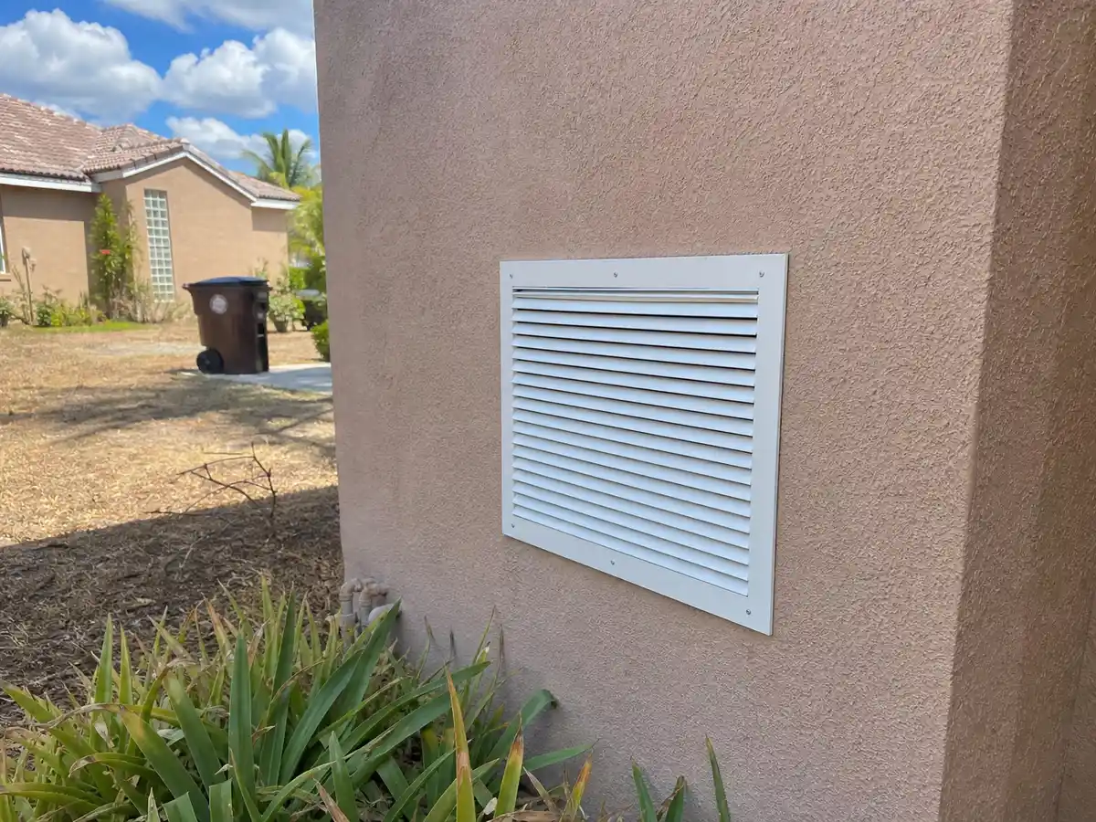 Freshly cleaned vent back in place — completed job in Auburndale, FL